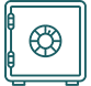 cash safe (green)